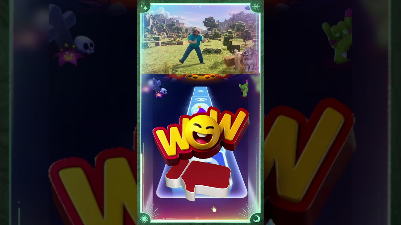 Minecraft Steve Goes WILD in Tiles Hop! 🤯🔥 FUNNIEST TRANSFORMATION EVER!