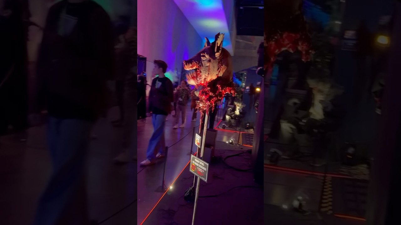 How about the creepy pig? 