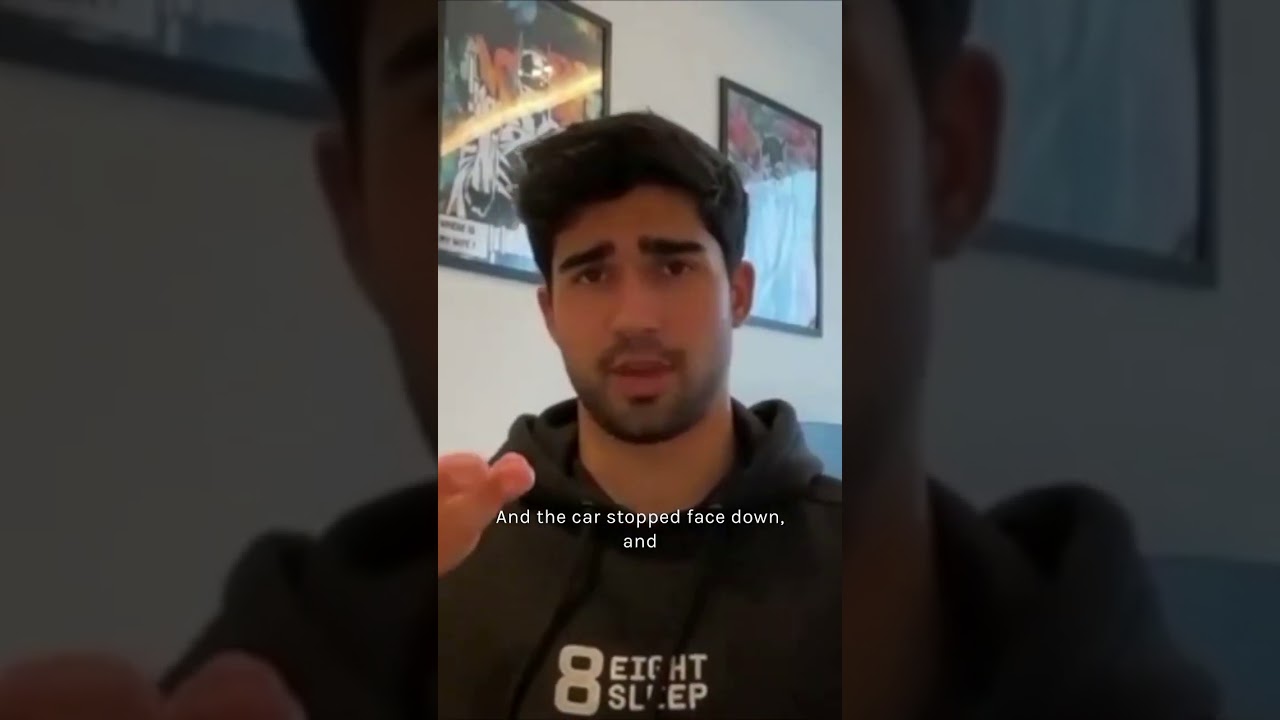 Juan Manuel Correa Describes His Horrendous Crash 