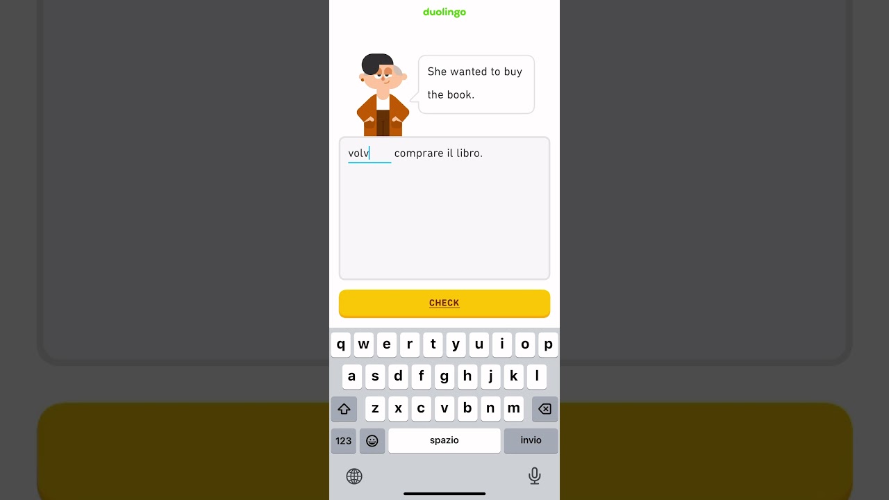 Let’s learn Italian with Duolingo 