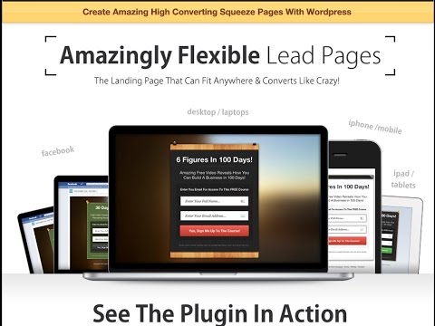 How To Create Amazing High Converting Squeeze Pages With WordPress ...