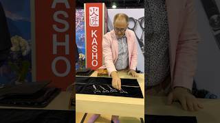KASHO Set up! Ryan shows off the whole KASHO line for stylists to experience hands-on