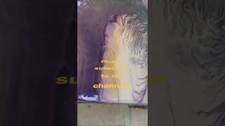 Acrylic Pour Straight Pour.