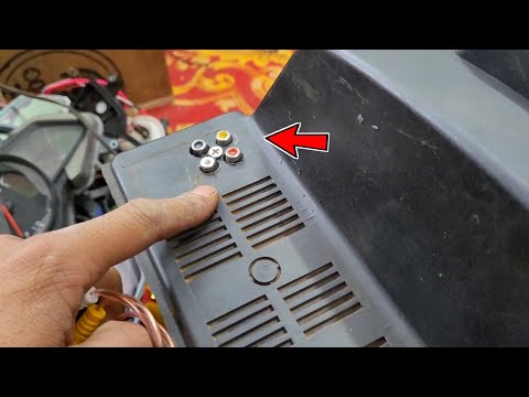 Crt tv audio video socket repair | crt tv av port repairing | crt tv repair | crt tv no video