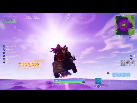 What Happends If You Touch The Purple Ball In The Sky That Is Connected To The Floating Island?