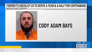 Former FCI Beckley CO to serve a year and a half for contraband crime