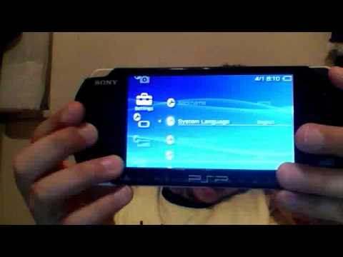 how to format the psp