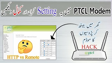 Remote Management in Ptcl | How To Convert Ptcl Modem To Tplink Router 2020