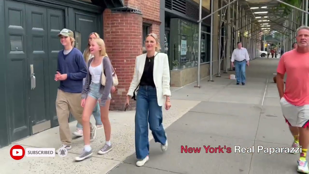 Naomi Watts seen taking a family stroll.