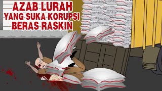 AZAB KADES KORUPSI RASKIN MATINYA PUN TERTIMBUN BERAS RASKIN | SINETRON AZAB