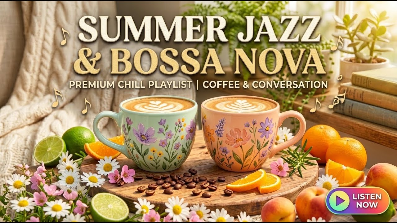 コーヒーJAZZスイカ さま　Better Life&Vibes Happy Jazz Cafe ~ Beautiful Summer Morning Coffee Music & Soft