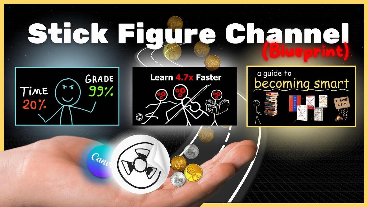 The Secret Behind Viral Stick Figure Videos! (No Painting)