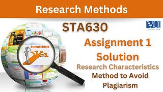 STA630 Assignment Solution 2024_Sta630 Assignment 1 solution 2024_Sta630 solved Assignment