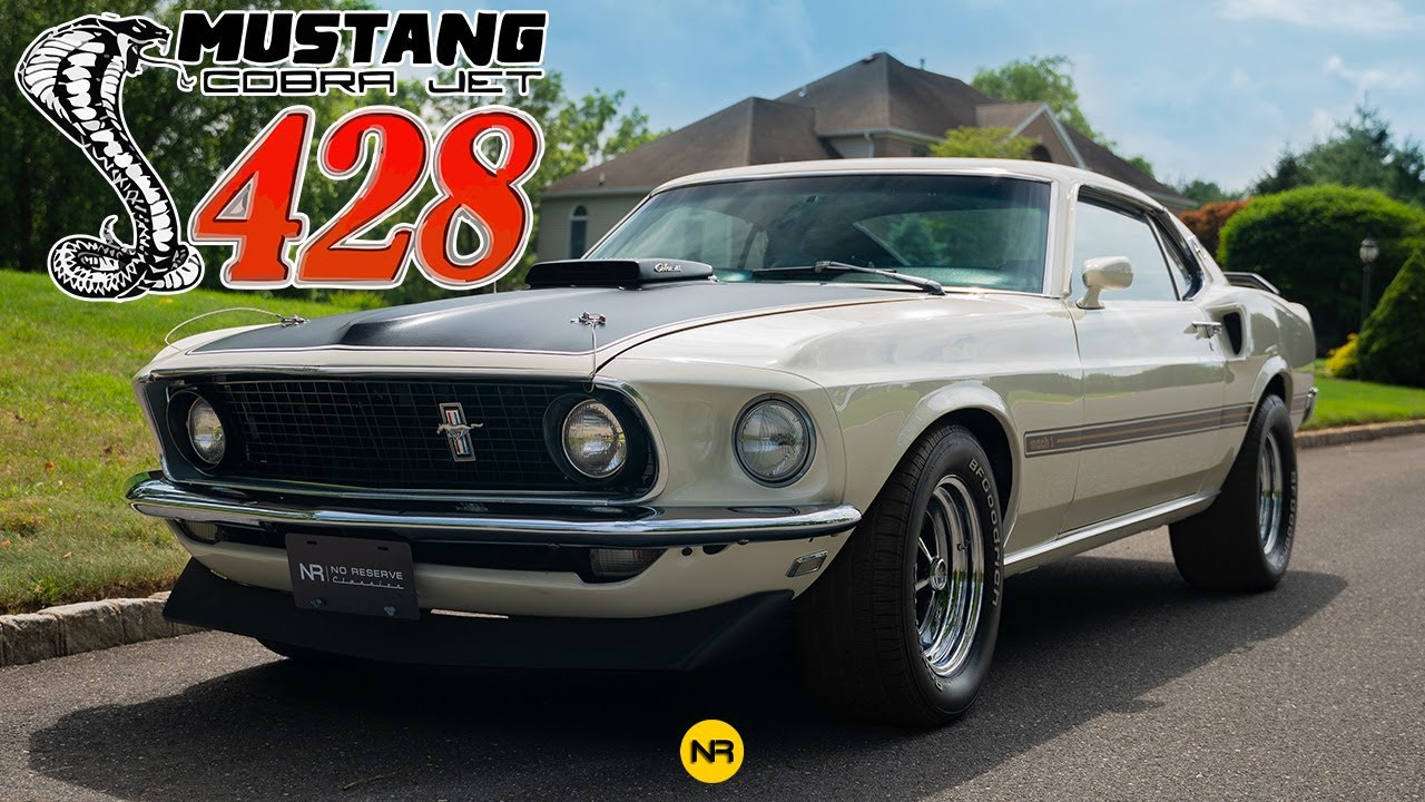1 OF 2 Cobra Jet 428 1969 Ford Mustang Mach 1! FOR SALE 