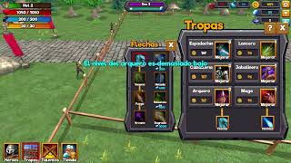 Grow Kingdom Heroes & Monsters android game first look gameplay español 4k UHD screenshot 5
