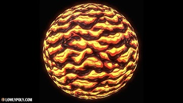 Stylized Textures Vol.35 Hand Painted Lava