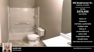 445 Roadrunner Dr Patterson, 95363