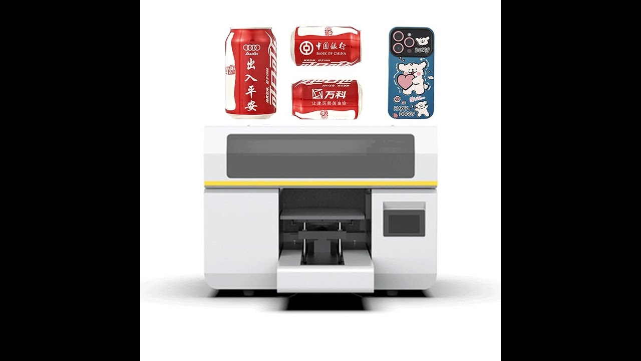 A3 size uv printer, Epson I3200U1 HD one print head with 8 channels, can print CMYK+W+V