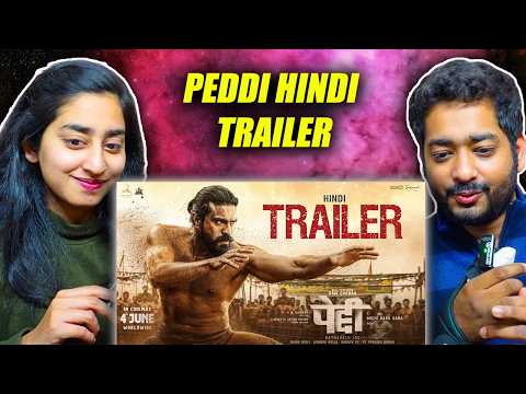 PEDDI Official Trailer - Hindi REACTION | Ram Charan | Janhvi Kapoor | AR Rahman