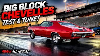 496 vs 454 vs 396? Family Chevelles Battle at Test & Tune!!