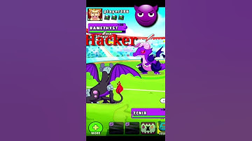 Dynamons World Hacker Fight 😡 || Hacker Finish All My Dynamons in 3 Attacks || So Avoide Hack #short