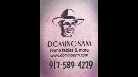 Double 9 Domino Table  (Created with @Magisto)