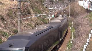 特急にちりん　直川駅走行　２０１９・２