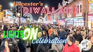 Diwali 2023 | Lights-ON 40th Celebration | Leicester | England | UK