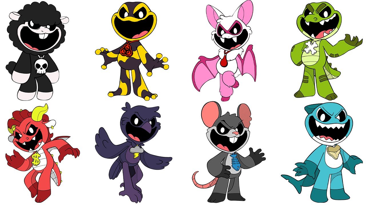 TODOS LOS NIGHTMARE CRITTERS Oficiales (Poppy Playtime 4)