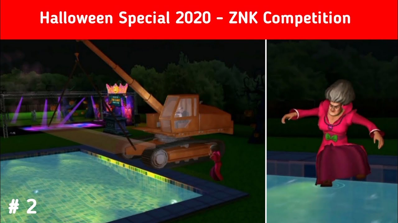 Scary Teacher 3D - Halloween Special 2020 : ZNK Competition - Round 2 | Full Guidelines