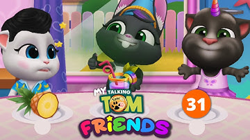 Talking Tom and friends | part #31 | walkthrough | android gameplay | TomiKO funny cats