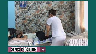 POSITIONING PATIENT IN BED||RETURN DEMONSTRATION