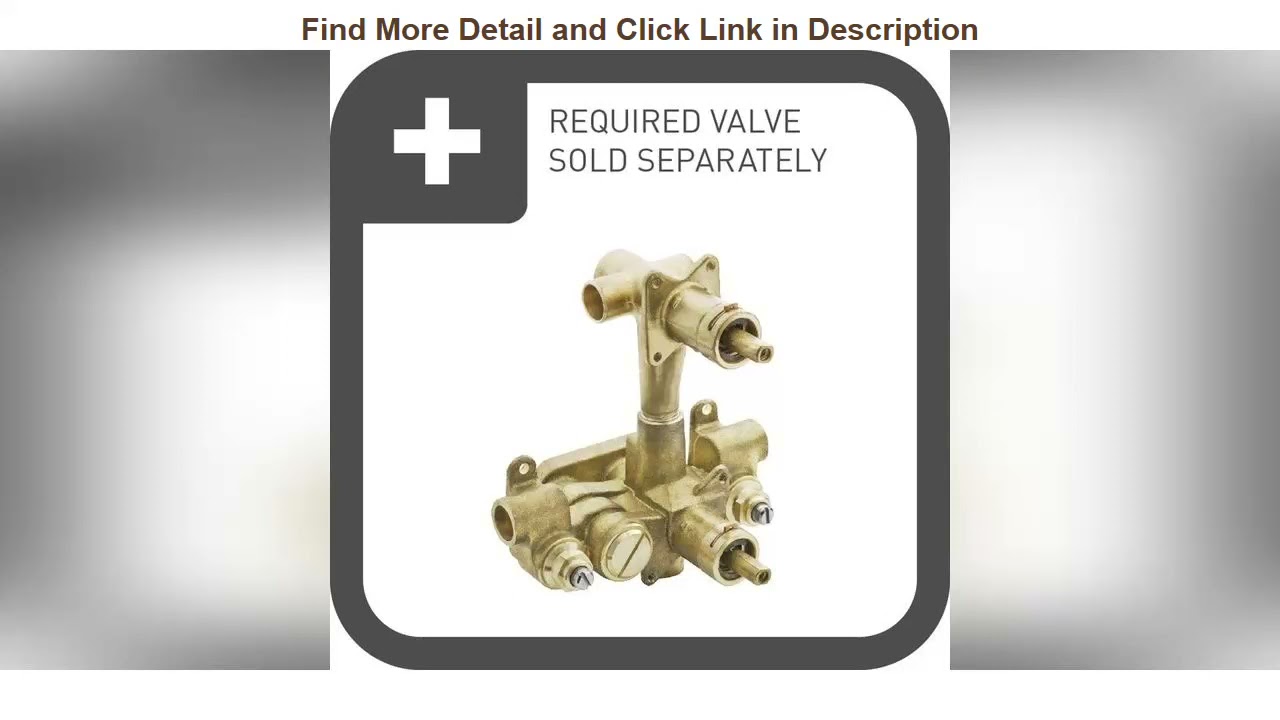 Exclusive Moen T3322ORB Belfield Moentrol Transfer Valve Trim, Valve Required, Oil Rubbed Bronze