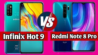 Infinix Hot 9 vs Redmi Note 8 Pro | Detailed Comparison | Note 8 Pro vs Hot 9 | Camera, Processor, .
