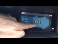 Renault Espace 4, How to listen to Radio at a certain frequency (Manual, Automatic tuning)