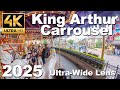4K King Arthur Carrousel 2025 Disneyland Anaheim California 