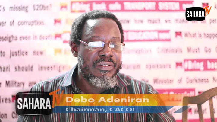 Buhari, APC Have Betrayed The Hopes Of Nigerians, CACOL Says, Calls For Sack Of Fashola, Adeoshun