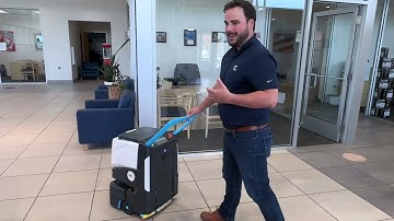 How to Determine and Teach Zone Routes Using Cobi 18, the Robotic Floor Scrubber
