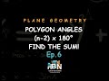 Sum of Interior Angles of a Polygon | The (n-2) 180 Formula Explained