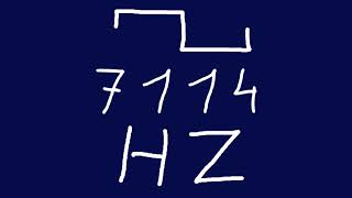 7114 hz square
