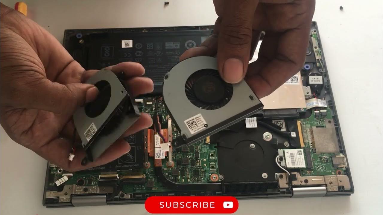 How to Replace fan on Dell Inspiron 13 5379, 5378, 5567, 3390 2 in 1