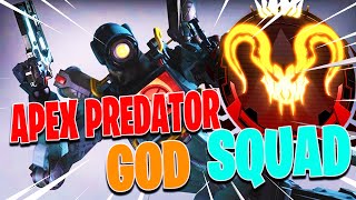 APEX PREDATOR GAMEPLAY # 3 | GOD SQUAD | Apex Best Moments