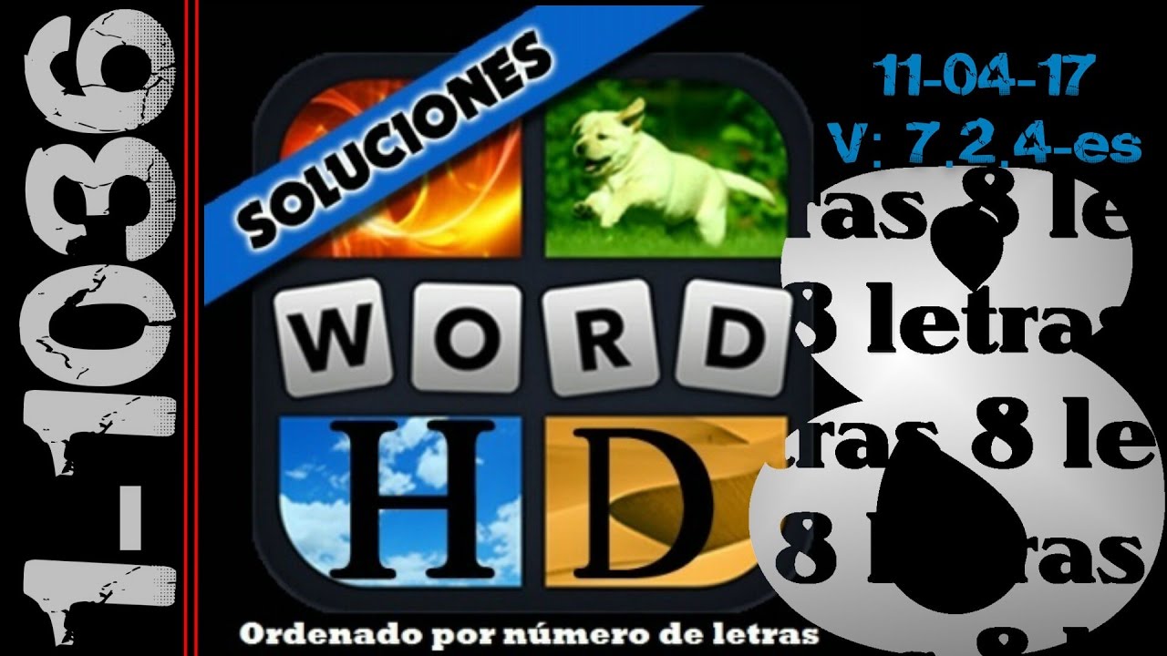 4 Fotos 1 Palabra Todas las soluciones de 8 letras (1-1036) - YouTube.