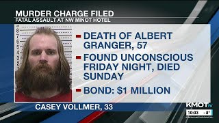Bond set at $1 million for suspect in fatal assault in Minot