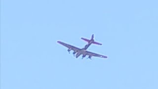 Texas Raiders B-17 over Red Rocks, Colorado September 18, 2022
