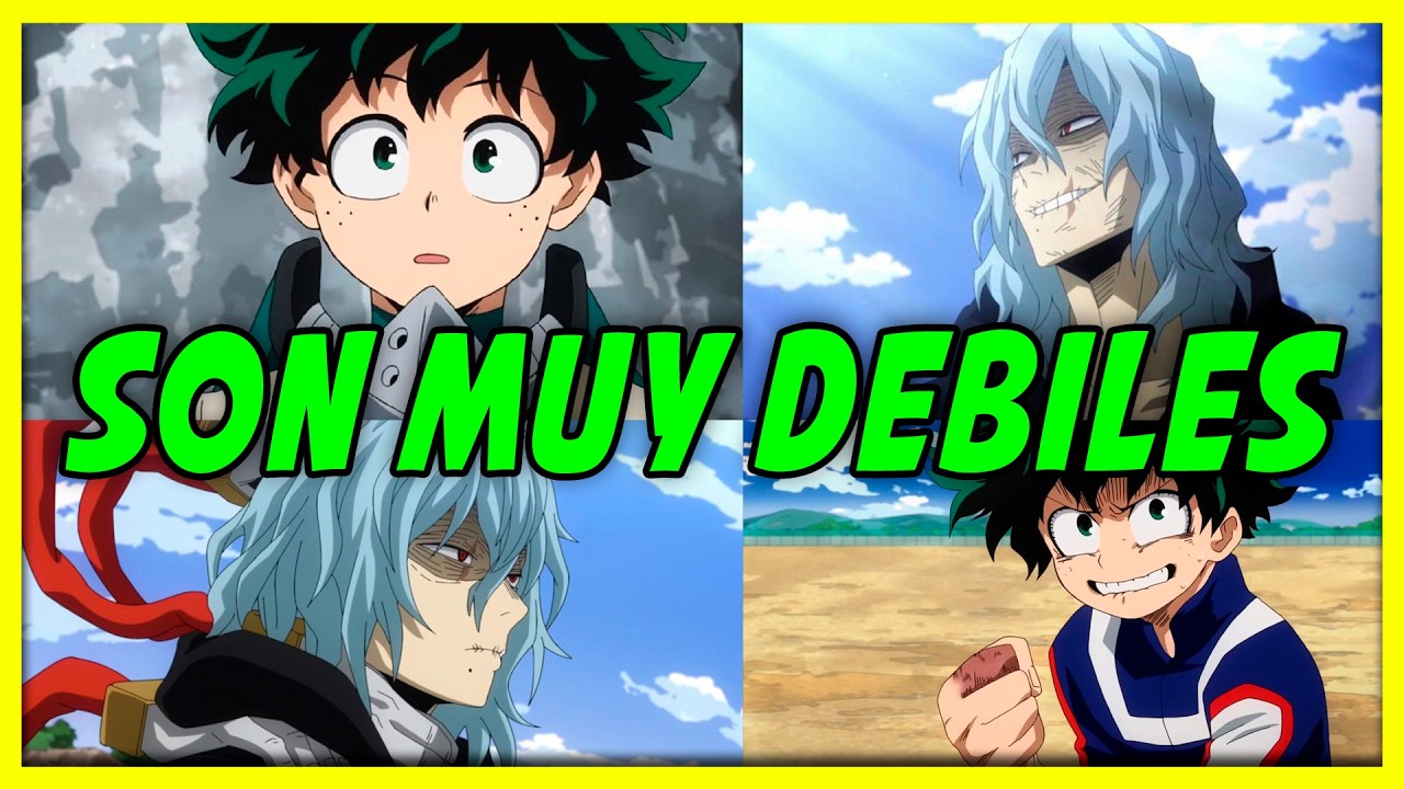 La VERDADERA ESCALA de PODER de BOKU no HERO ACADEMIA