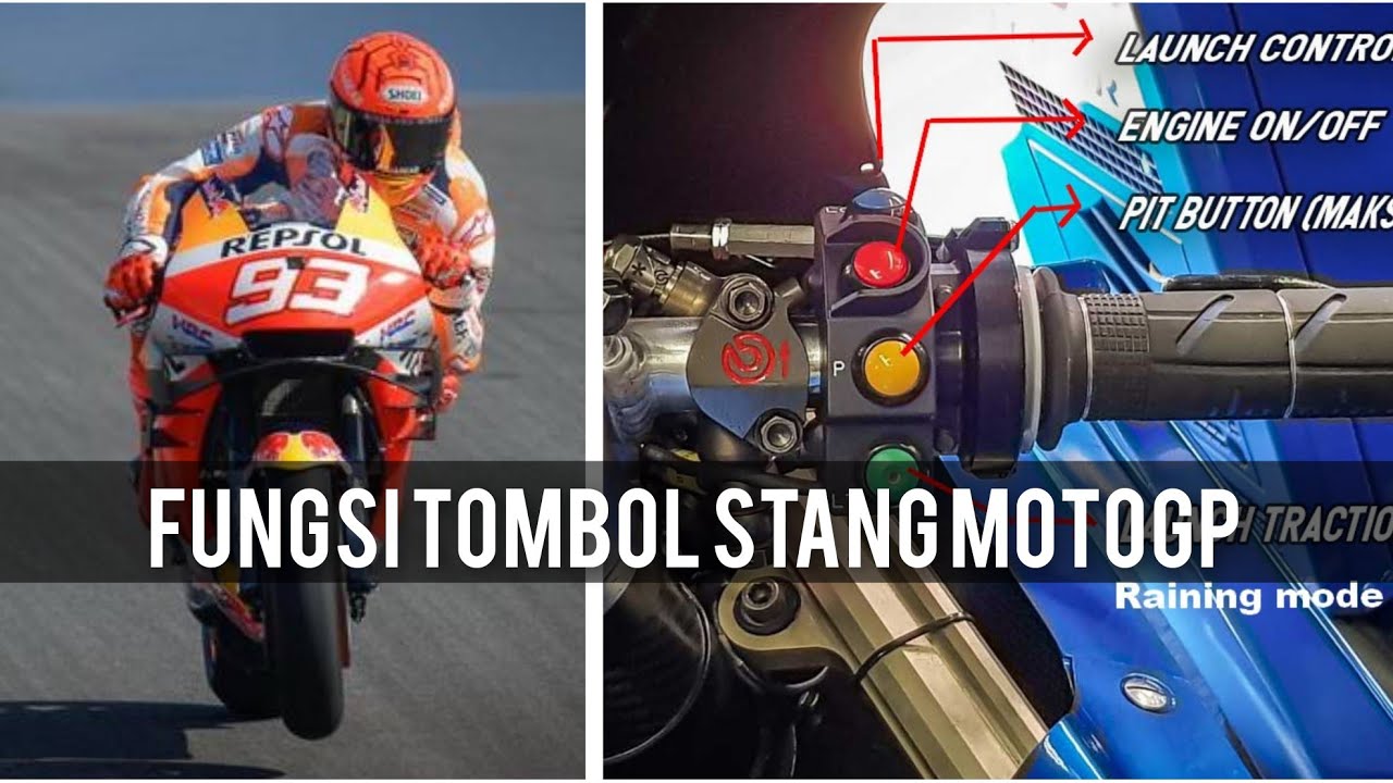 BONGKAR MISTERI TOMBOL STANG MOTOGP 😱 | GILA RUMIT PARAH ! 🤢🔥
