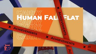 Human Fall Flat - Carry Level All Achievements Walkthrough | Trophies | Steam Xbox | Full Gameplay