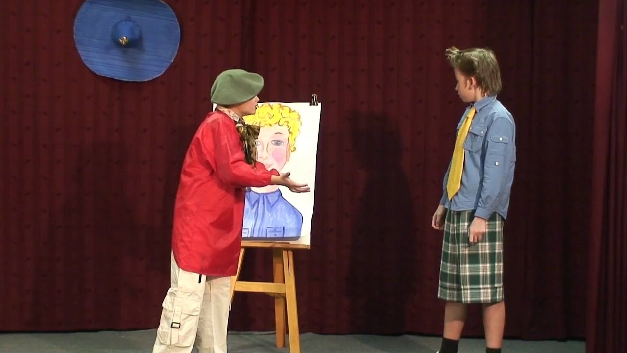 Новая гуманитарная школа.Незнайка.Спектакль.Часть1. - YouTube