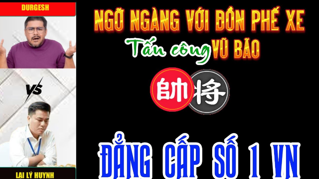 Cờ tướng đương đại: Lại Lý Huynh với đòn phế xe tấn công vũ bão